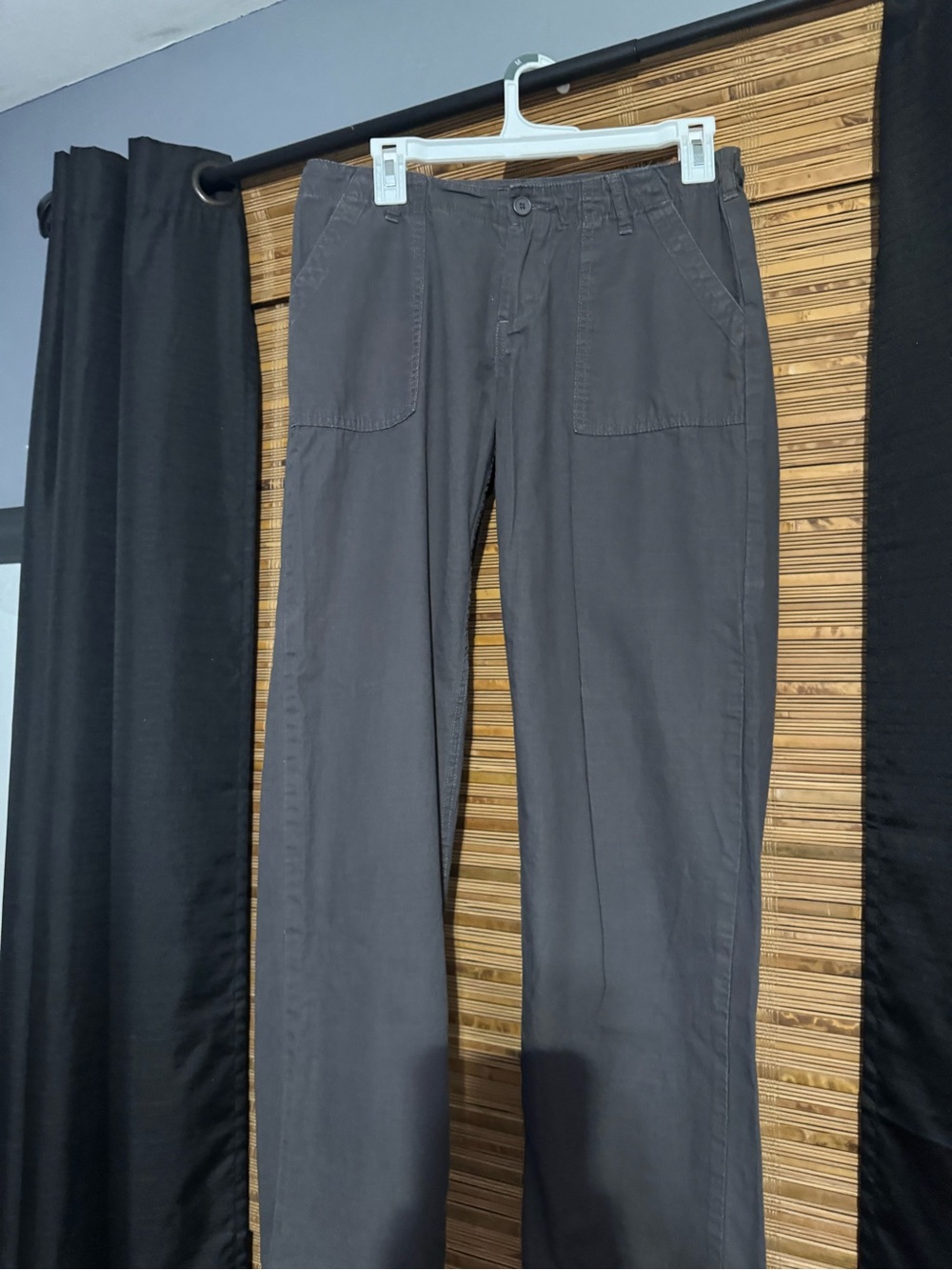 Brandy Melville womens Charcoal cargo pants